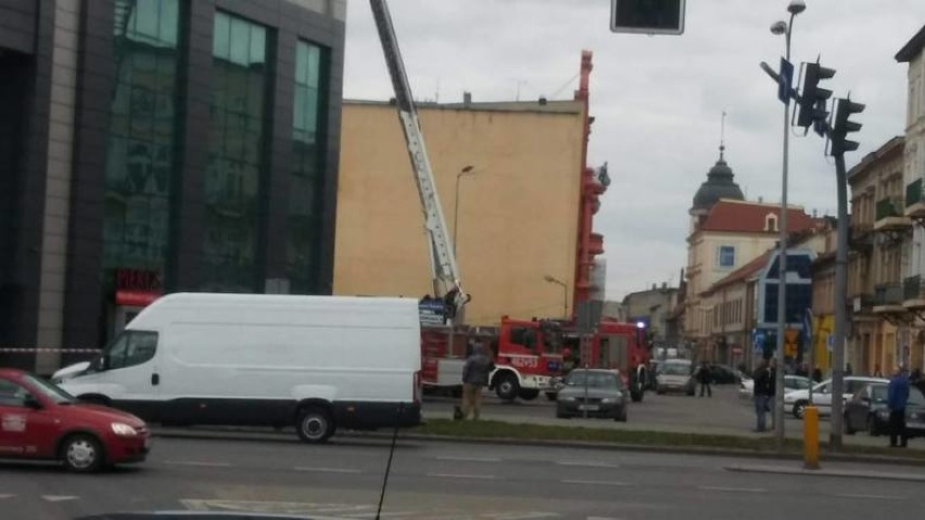 Pożar w Green Office w Inowrocławiu [zdjęcia]