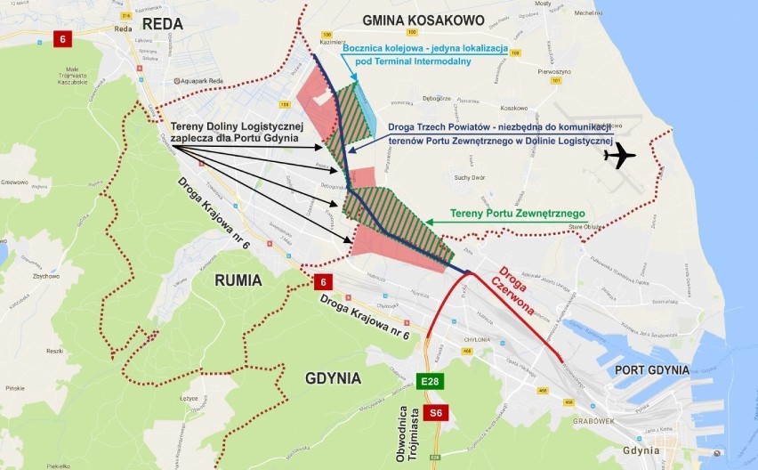 Rumia. Powstanie koncepcja budowy Drogi Trzech Powiatów