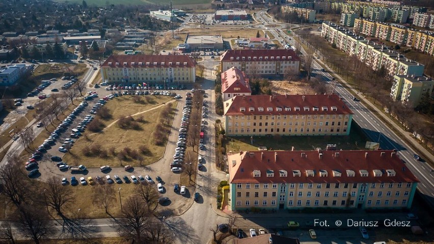 Czerwone miasteczko w Świdnicy