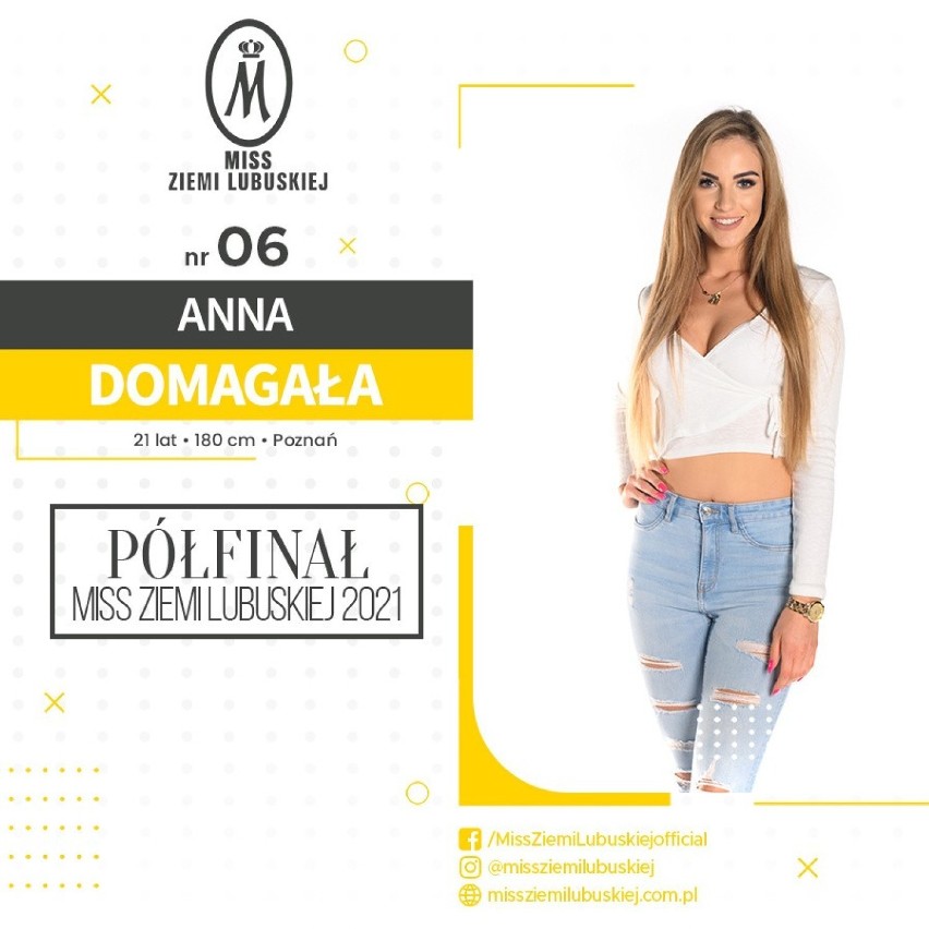 Anna Domagała, Poznań, wzrost: 180 cm, 21 lat.