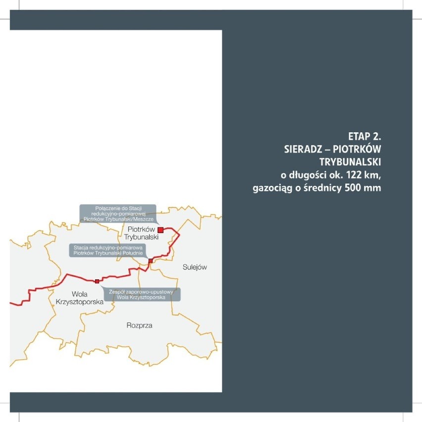 Budowa gazociągu wysokiego ciśnienia Kalisz-Sieradz. Czas na uwagi ZDJĘCIA, OBWIESZCZENIE