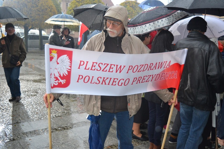 Prezydent Andrzej Duda w Pleszewie