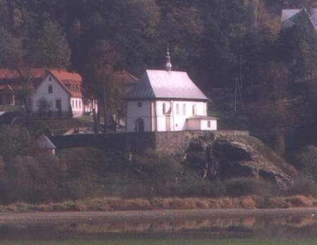 Drewniany kościółek na Burku w Tarnowie.
