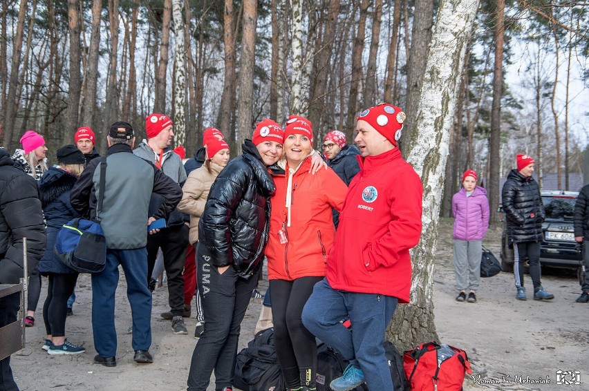 Ostatnie w tym sezonie morsowanie w Gołuchowie