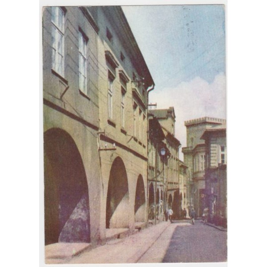Ulica Podcienie. 1972 r.