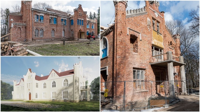 Zabytkowy Pałac Dąmbskich w Wojniczu zmienia swoje oblicze