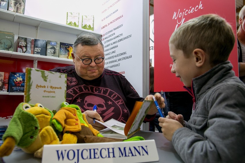 Wojciech Mann na Targach Książki w Krakowie [ZDJĘCIA]