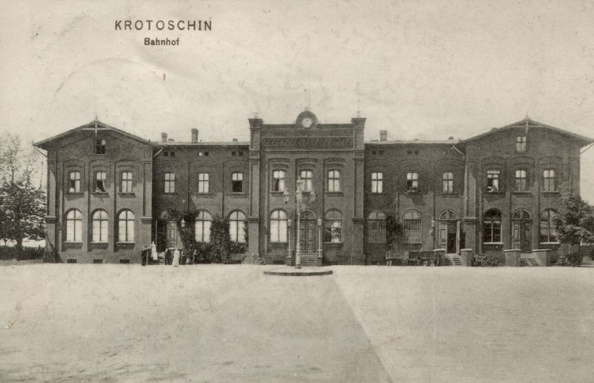 Krotoszyński dworzec kolejowy przed I wojną światową