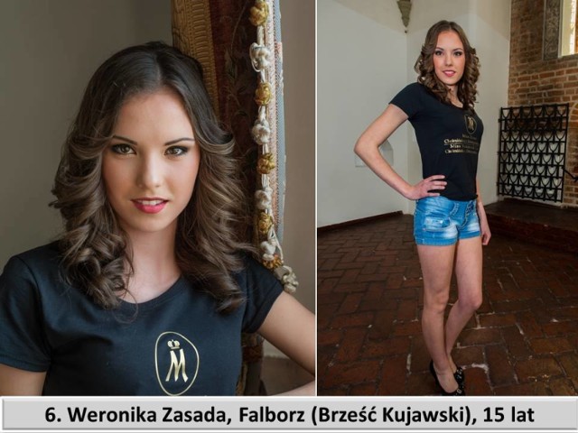 6. Weronika Zasada, Falborz (Brześć Kujawski), 15 lat

Toruń: Casting do Miss Ziemi Chełmińsko-Dobrzyńskiej [ZDJĘCIA]