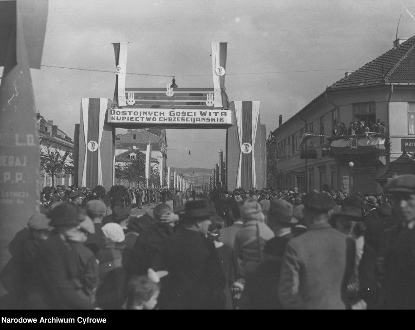 Włocławek. Otwarcie i poświęcenie mostu im. Marszałka Edwarda Śmigłego-Rydza. Archiwalne zdjęcia z uroczystości w 1937 roku