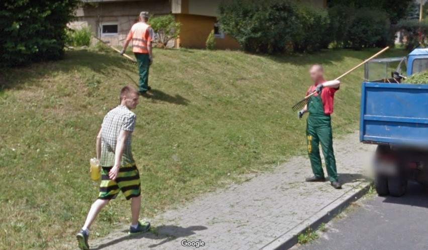 Auto Google Street View odwiedziło os. Żaków w Świebodzinie...