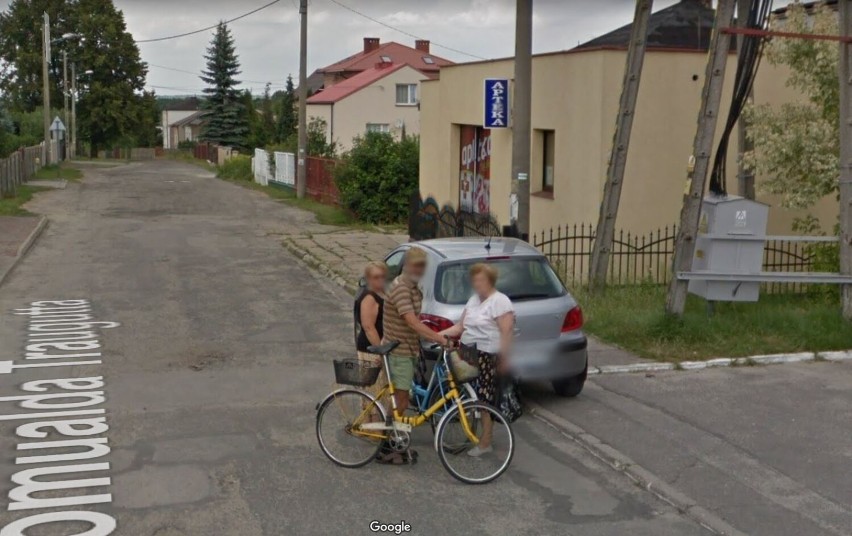 Myszkowianie w oku Google Street View