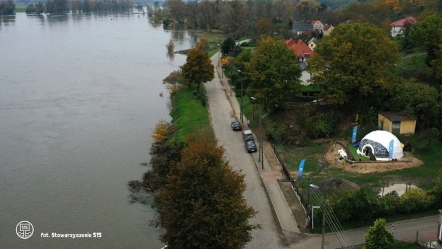Dwa lata temu w Odrze był na tyle wysoki poziom, że rzeka zalała tereny wokół Krosna Odrzańskiego.