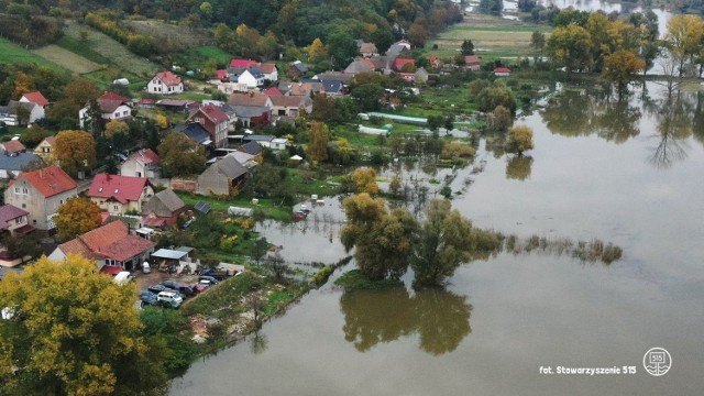 Dwa lata temu w Odrze był na tyle wysoki poziom, że rzeka zalała tereny wokół Krosna Odrzańskiego.