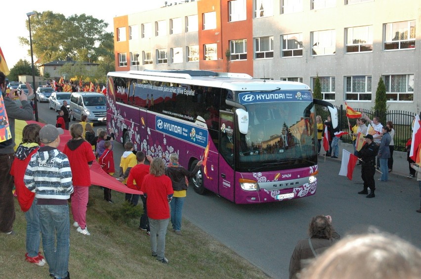 Reprezentacja Hiszpanii w Gniewinie w 2012 roku