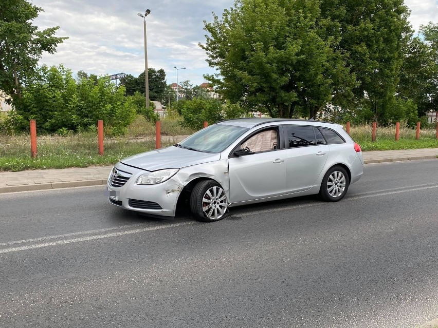 Wypadek na ulicy Węglowej we Włocławku