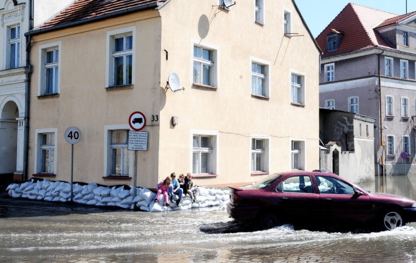 Powódź 2010. Oto zdjęcia Krosna Odrzańskiego zalanego przez...