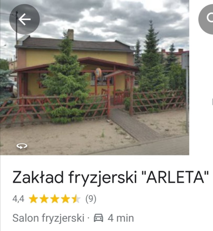 7 miejsce
Zakład fryzjerski "ARLETA"
Ocena 4,4  (9...