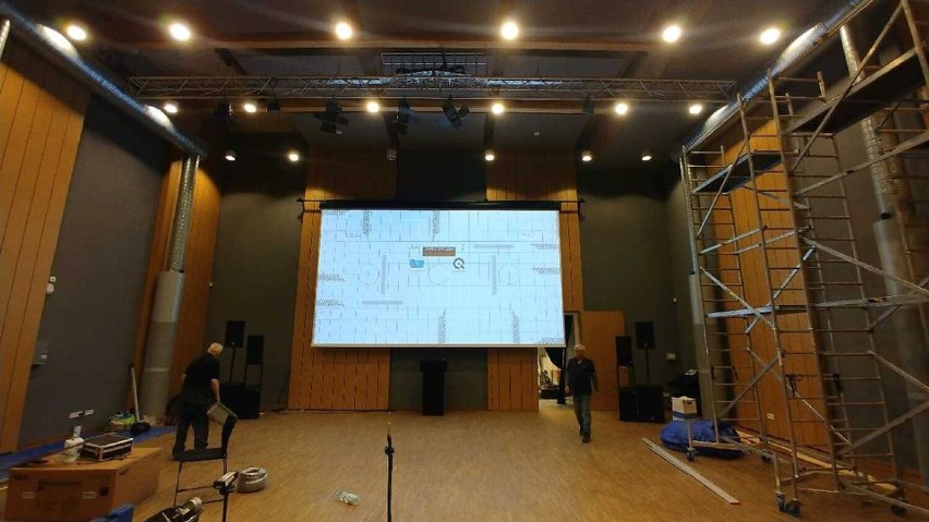 Nowa kinowa  sala kameralna w Ratuszu w Zduńskiej Woli
