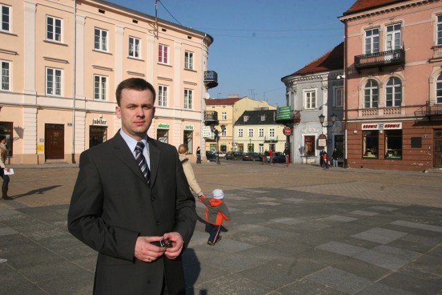 Piotrków wczoraj i dziś: Rynek Trybunalski