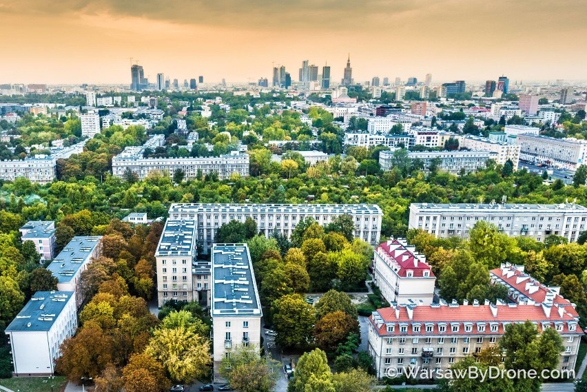 Więcej zdjęć znajdziecie na Facebooku Warsaw by Drone