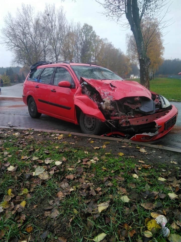 Do groźnie wyglądającego wypadku doszło dziś na drodze...