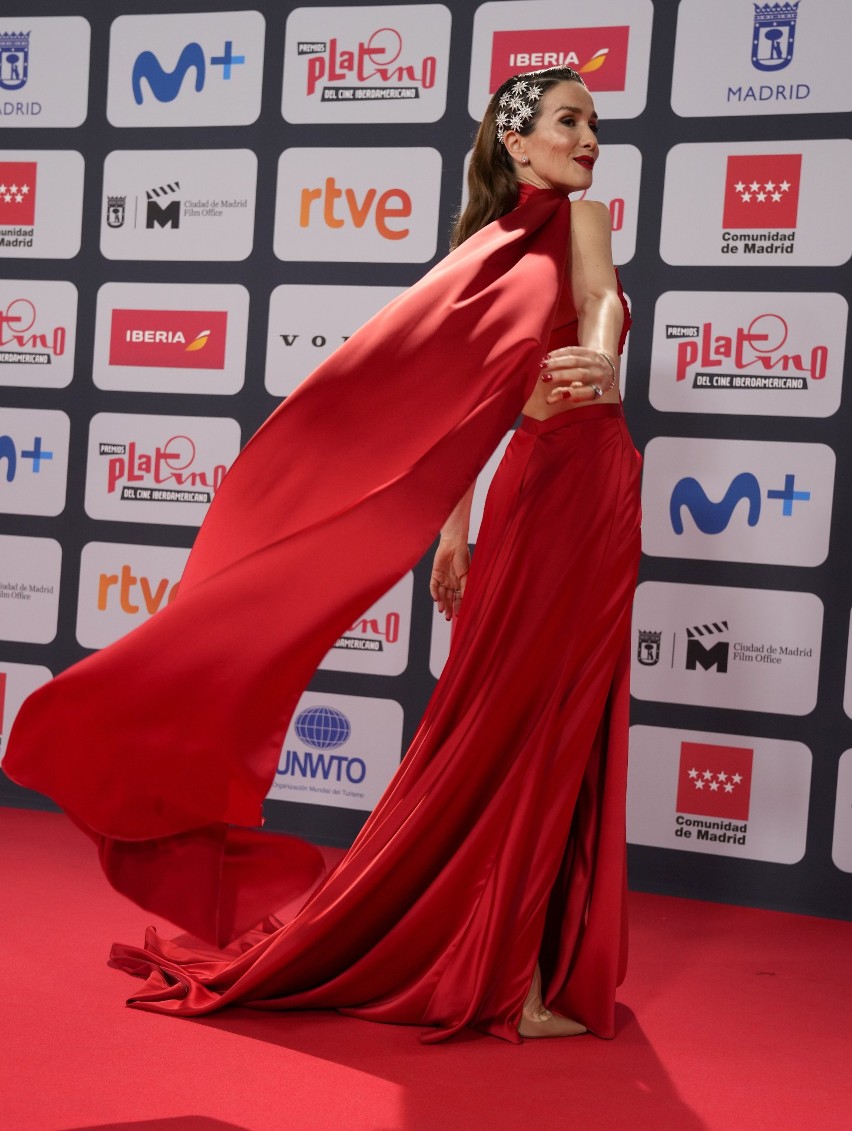 Natalia Oreiro podczas gali w Madrycie w 2021 roku