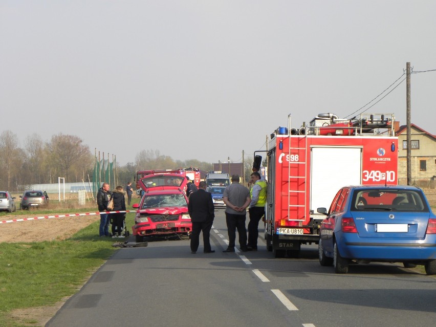 Wypadek w Nowym Karolewie. Motocyklisty przetransportowany...