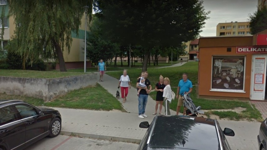 Mieszkańcy Zgorzelca złapani przez Google Street View
