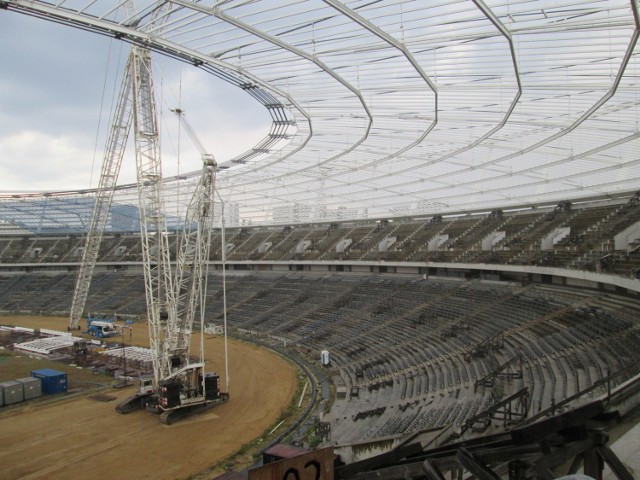 Budowa Stadionu Śląskiego