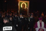 Tak wierni witali kopię obrazu Matki Boskiej Częstochowskiej w Jaszkowie i Brodnicy [zdjęcia]