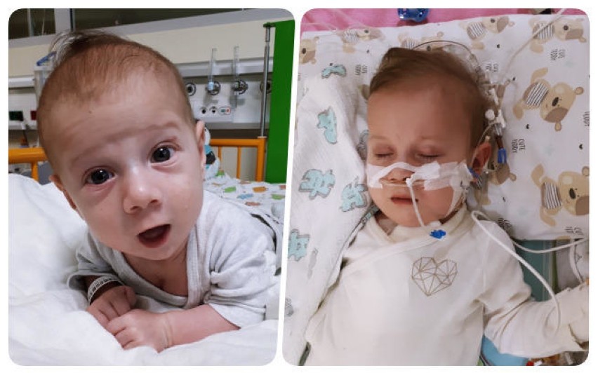 2-letni Nikoś Kotliński z Gronowic żyje z połową serduszka. Jedynym ratunkiem jest kosztowna operacja. Pomóc może każdy!