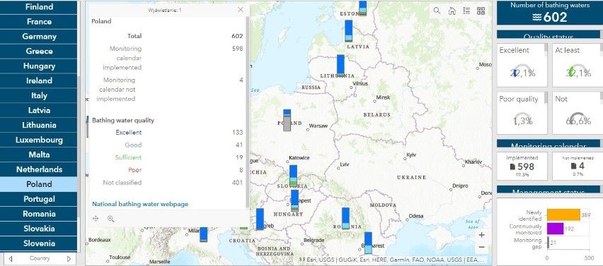 Raport powstał po analizie danych ponad 20 tys. akwenów w...