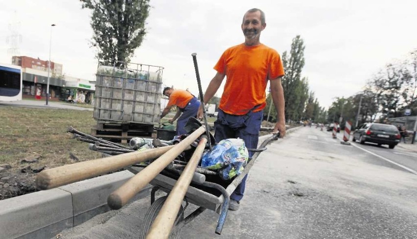 Remont al. Andersa może potrwać do końca  października....