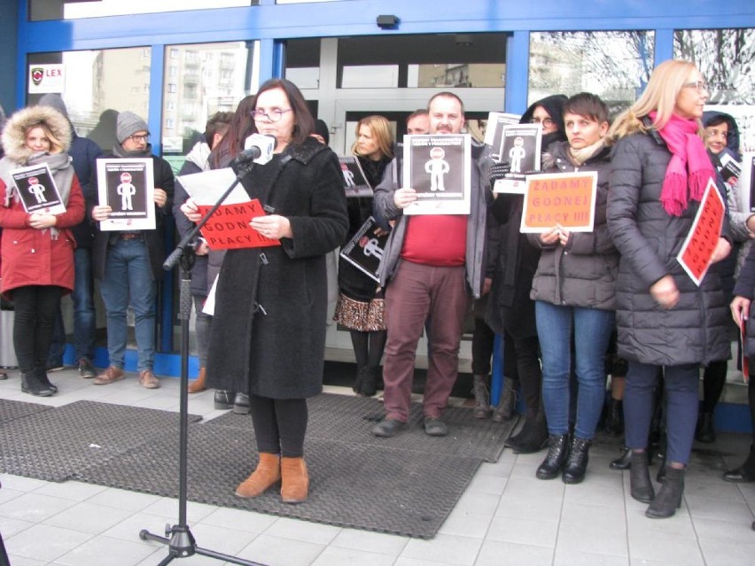 Protest pracowników prokuratury