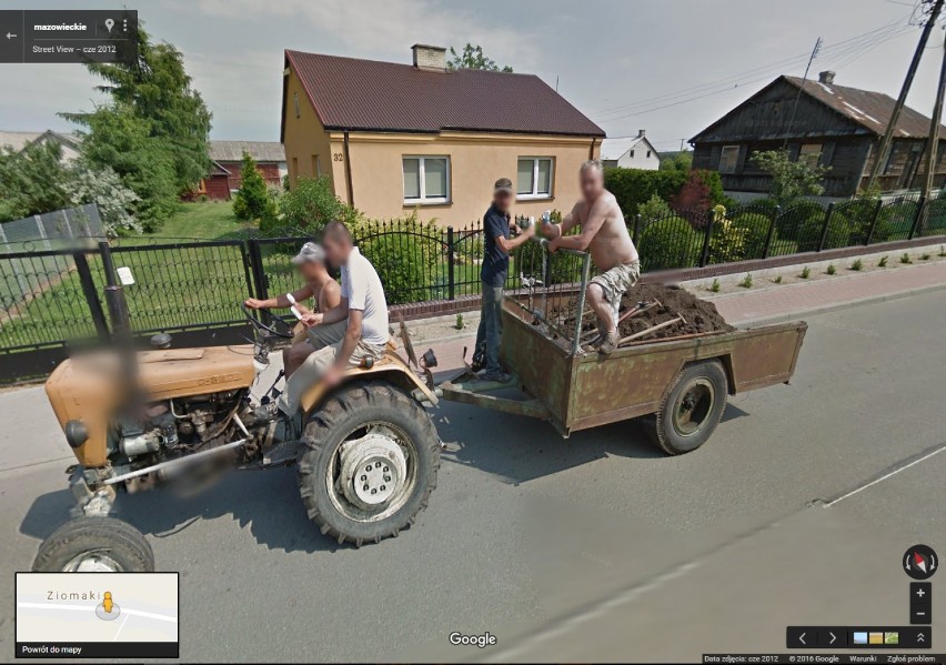 Perełki Google Street View. Najśmieszniejsze,...