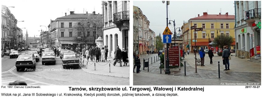 Tych miejsc nie ma już w Tarnowie lub wyglądają obecnie zupełnie inaczej! Wybrane kompilacje starych i współczesnych zdjęć tarnowskich ulic
