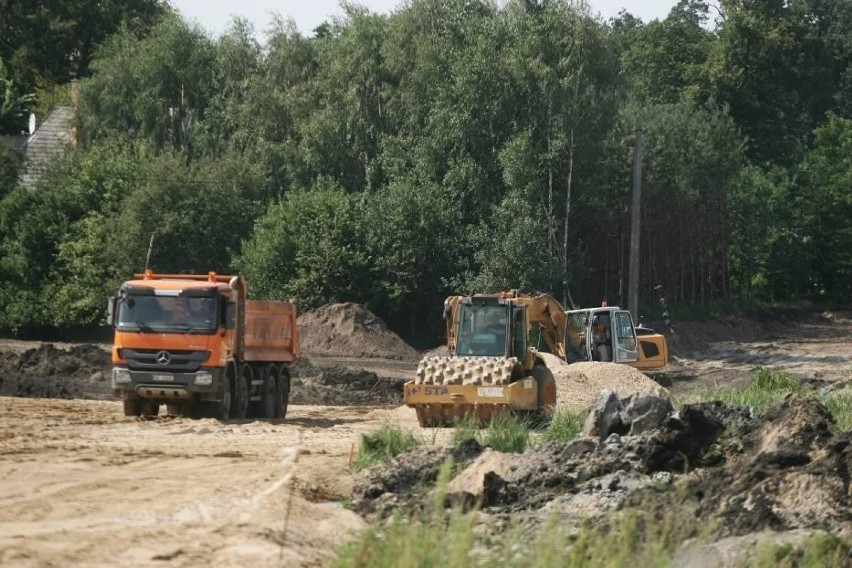 Tak wyglądała budowa IV odcinka obwodnicy Wągrowca