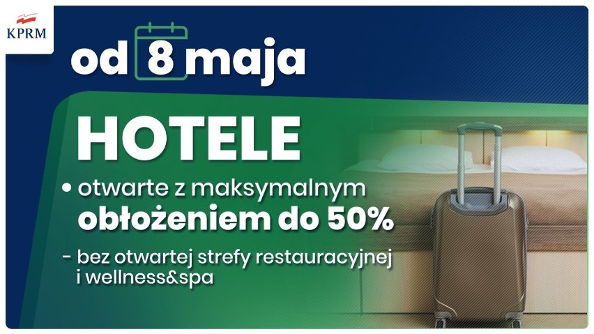 Są zmiany w obostrzeniach! W maju rząd otwiera restauracje, hotele, szkoły, muzea