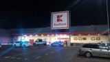 Tym razem z powodu alarmu bombowego zamknięto Kaufland w Pleszewie