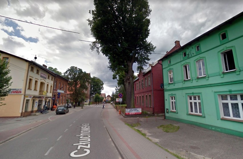 W Przechlewie ulica Człuchowska również „prowadzi” do...
