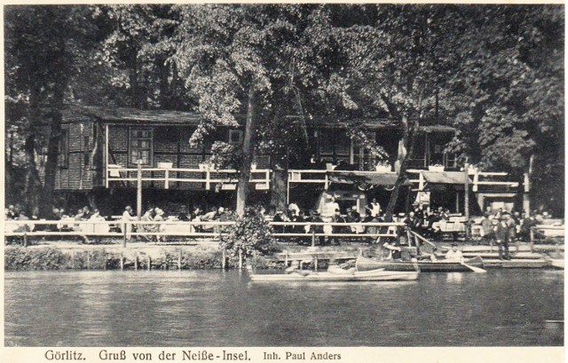 1930 
Restauracja ''Neiße-Insel'' (właściciel Paul Anders)