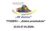 Wolsztyn: Przedszkole nr 1 "Tęczowa Lokomotywa", pomaga rodzicom - marzec 2020 [Zdjęcia]                                                   