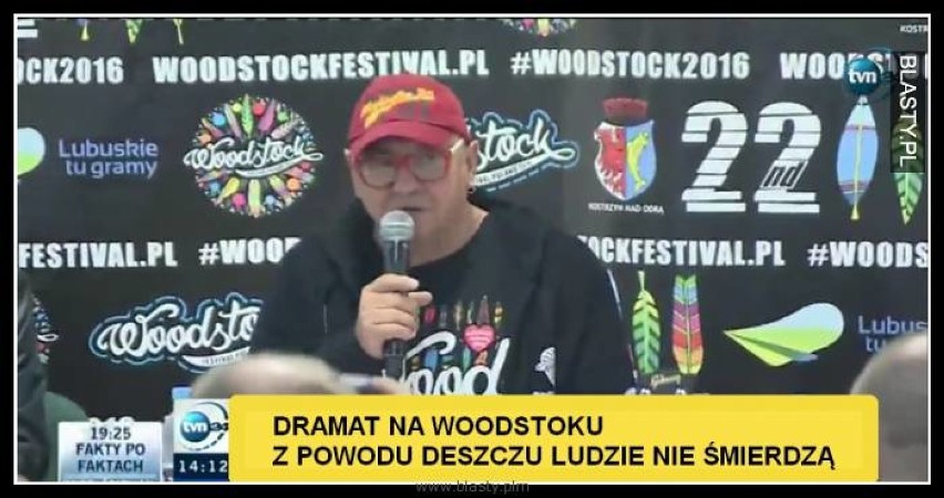 Woodstock 2016 za nami. Internauci jak zwykle w formie [MEMY]