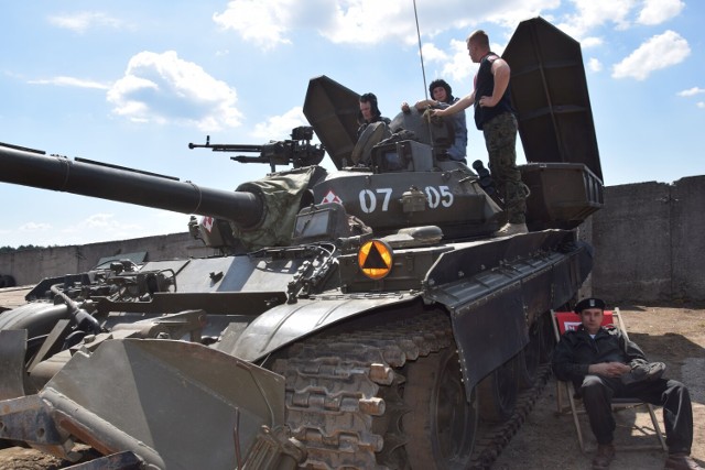Czołg T-55 na borneńskiej imprezie