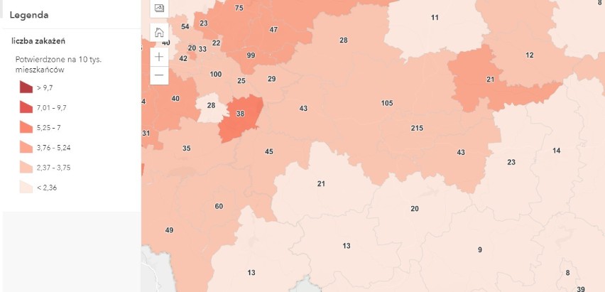 Małopolska zachodnia. Zmarło 15 osób z COVID 19. Zdiagnozowano 132 nowe przypadki zakażenia koronawirusem