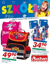 Wyprawka szkolna 2017 - ceny w sklepach Biedronka, Auchan, Lidl, Pepco, Carrefour, Tesco... GAZETKA