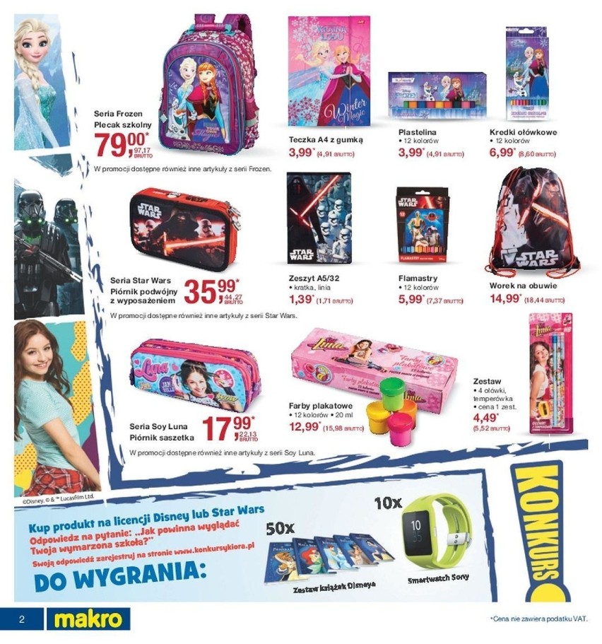 Wyprawka szkolna 2017 - Makro GAZETKA