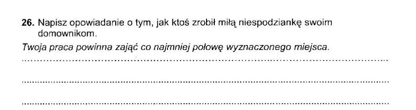 3 kwietnia 2012 uczniowie napiszą sprawdzian szóstoklasisty...