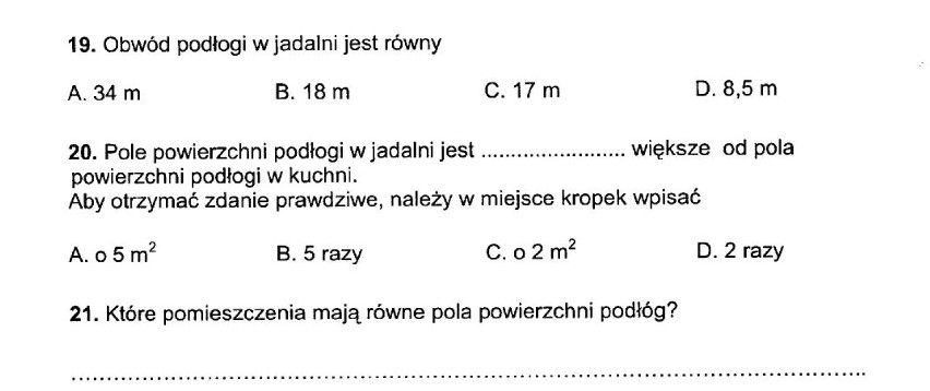 4 kwietnia 2013 roku uczniowie napisali sprawdzian ...